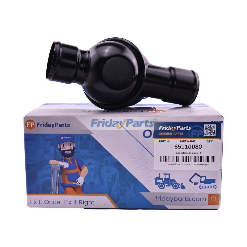 Wasserthermostat 65110080 für Deutz-Motor BF4M1013FC BF6M1013E BF6M1013EC BF6M1013ECP BF6M1013FC TCD6L20132V