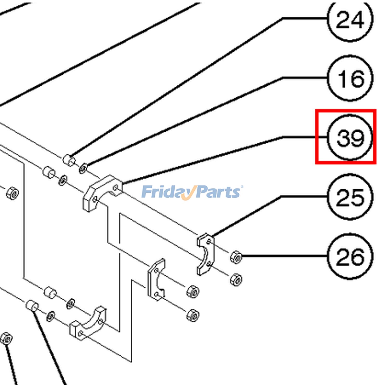 高所作業車 トップロッドサポートボトムウェアパッド