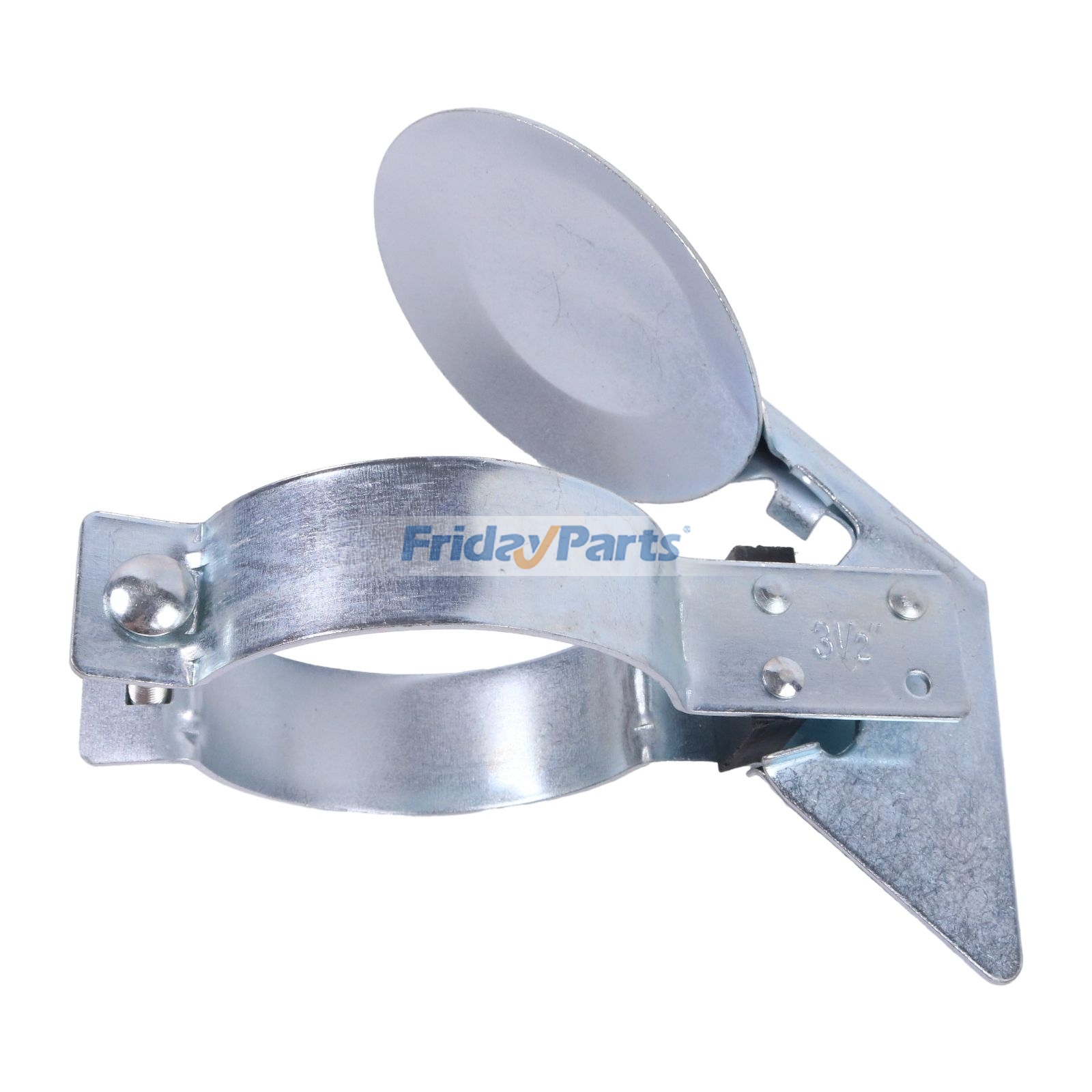 3-1/2'' Exhaust Silencer Weather Flap Rain Cap Muffler Cover S.19782 E2NN5N206AA for New Holland Tractor 9000 9200 9600 9700 TW20 TW30