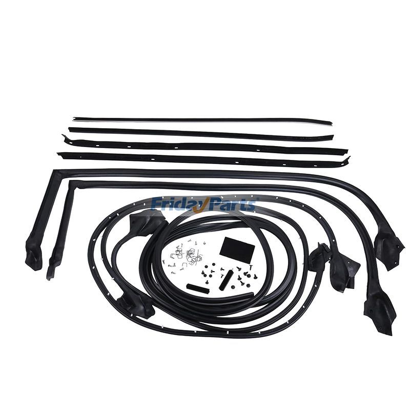 Vehicle Weatherstrip Seal Kit Door Window Sweep Roofrail Trunk