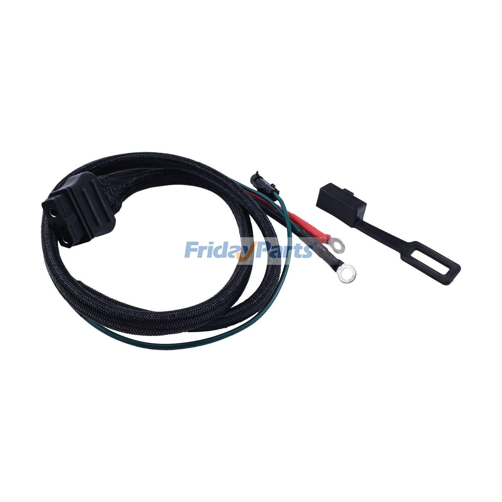 Snow Plow Battery Cable Truck Harness Cover 3 Plug System for Snow Equipment