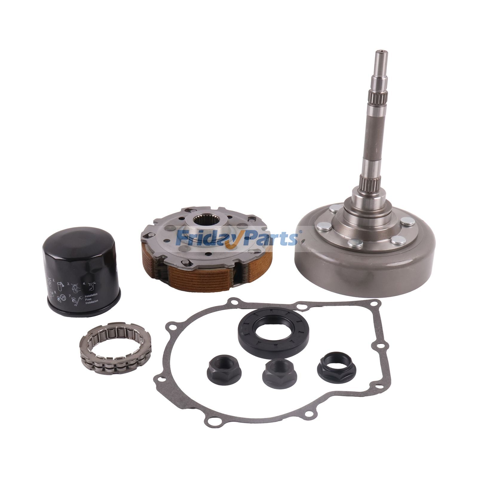 Wet Clutch 6 Shoe Kit  for Sport UTV/ATV