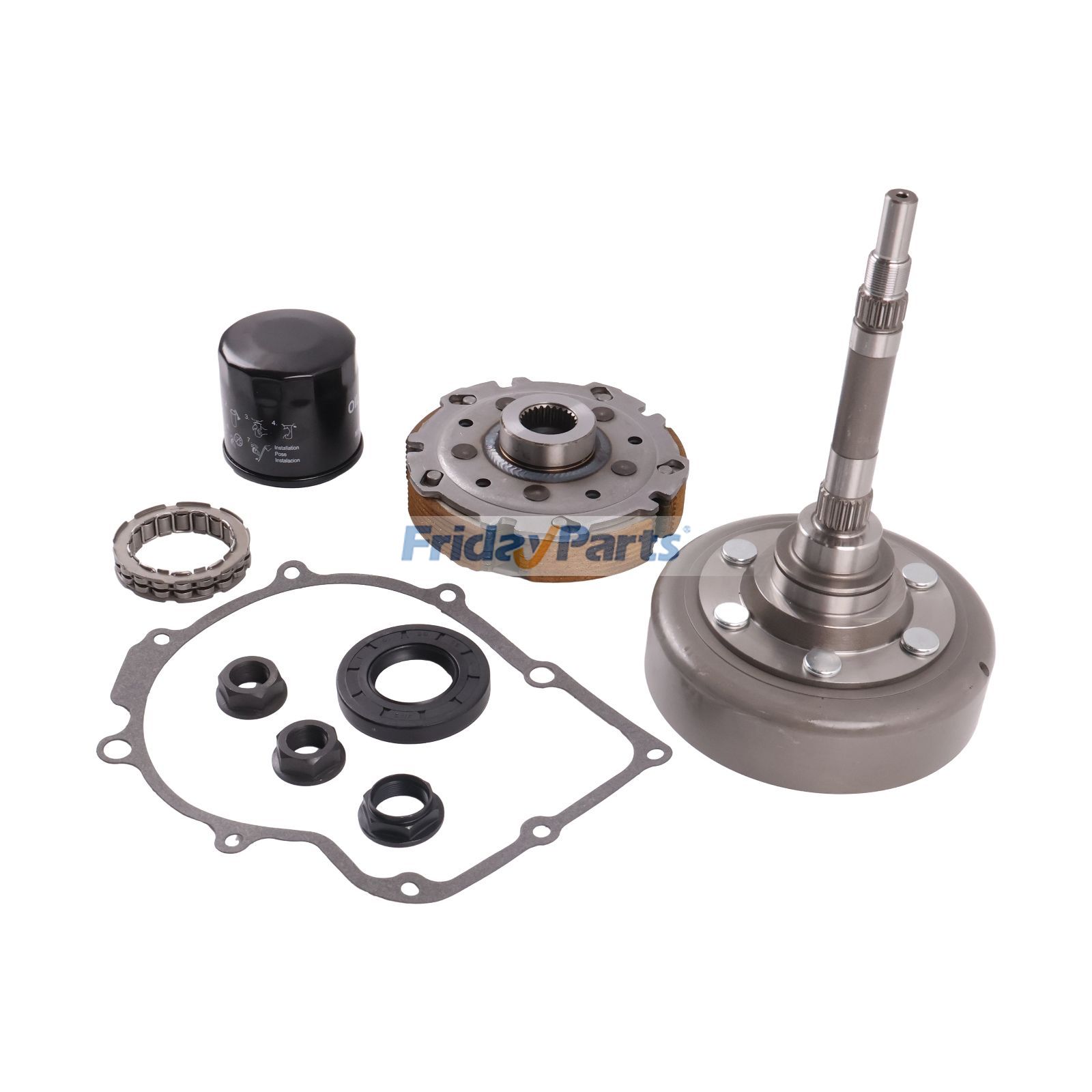 Wet Clutch 6 Shoe Kit 503-02873 for Cub Cadet Heavy-Duty UTV