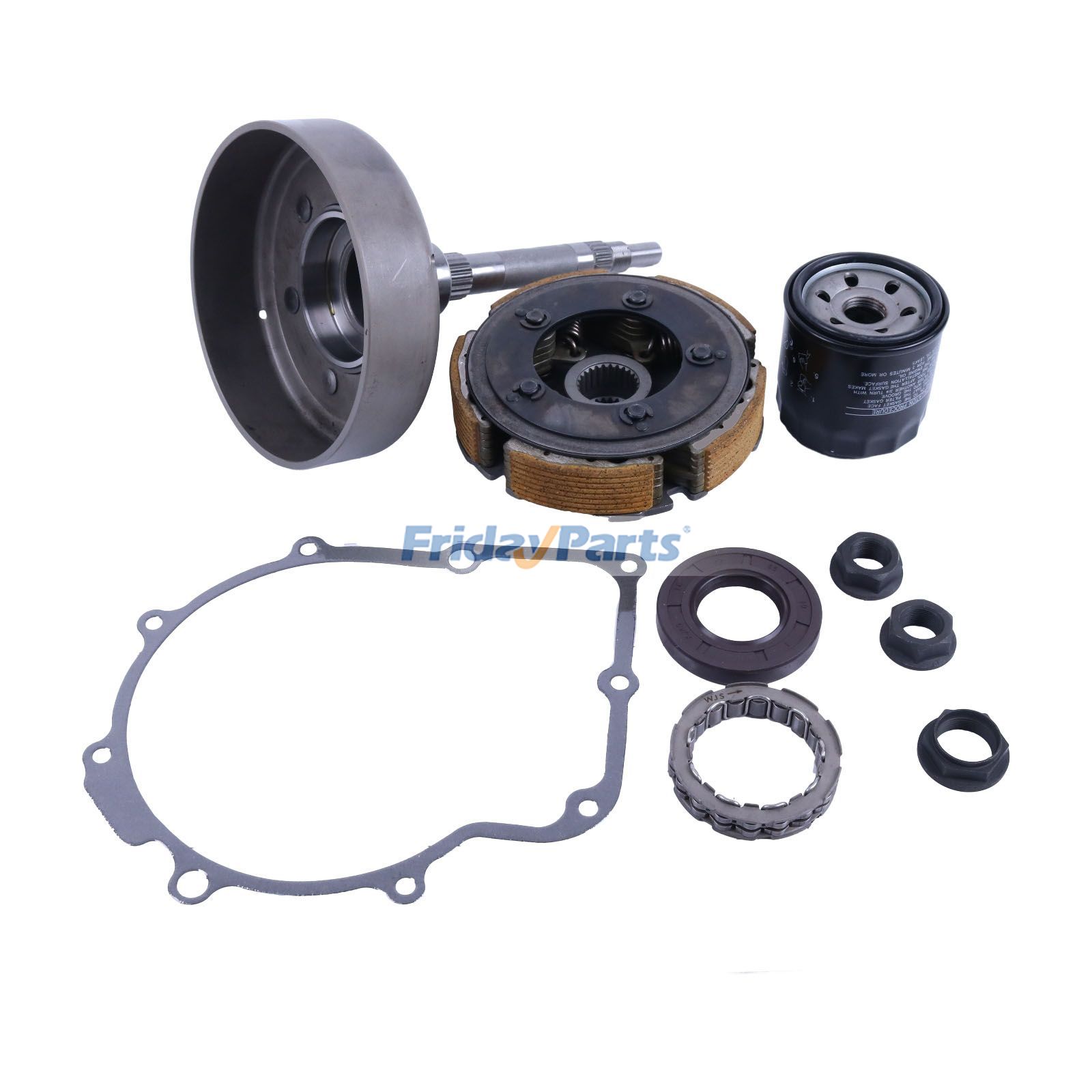 他ブランド用用ウェットクラッチリビルドキット 21230-004-0000 21210-004-0000 HiSUN UTV500 UTV700 ATV500 ATV700 MSU-500 MSU-700用