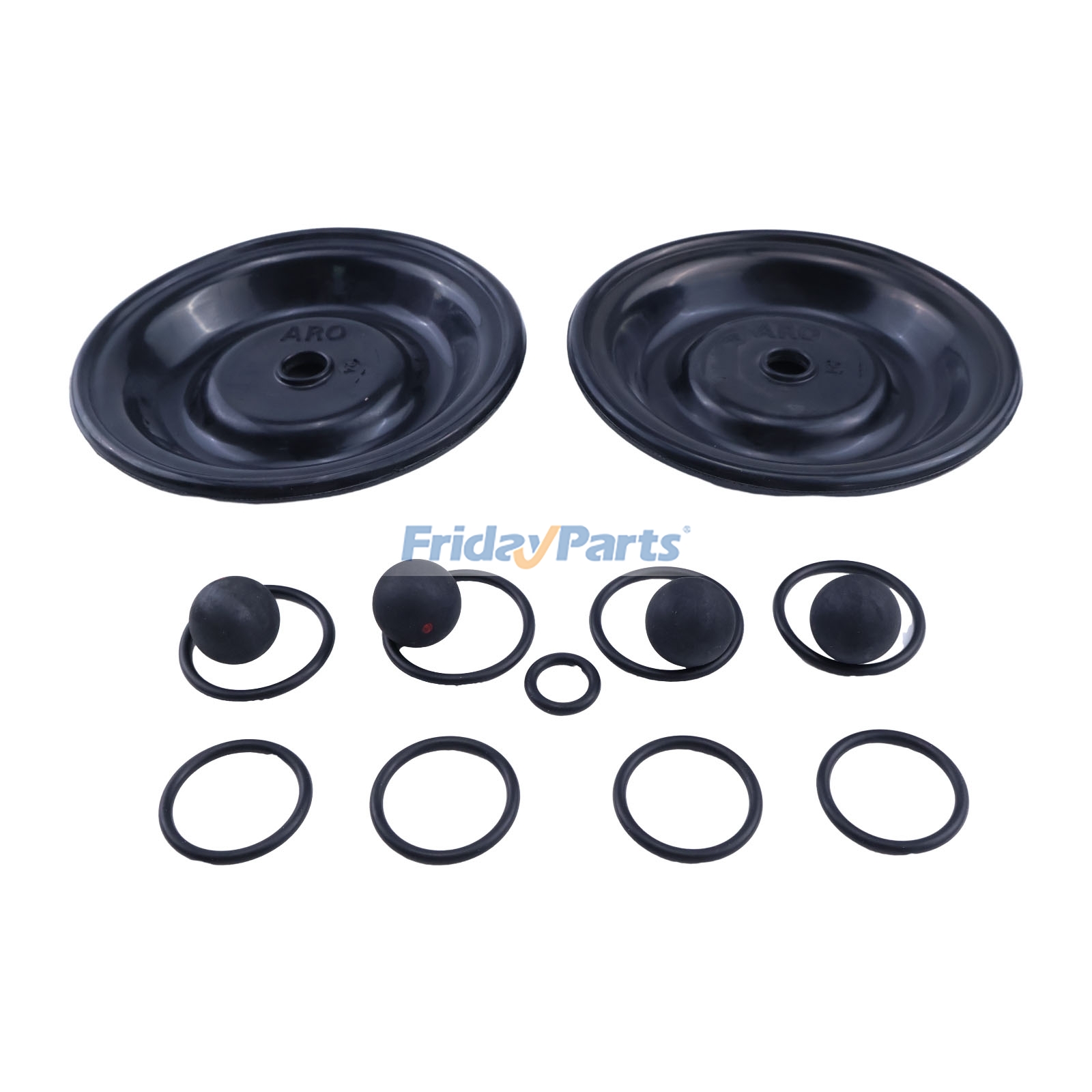 Kit de reparación del lado húmedo 637140-22 para bomba de diafragma ARO 66605X