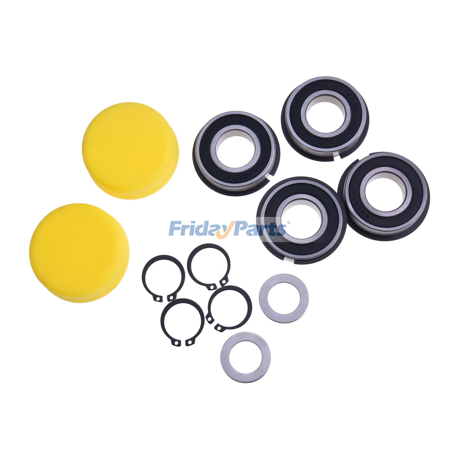Compre Kit de rolamento de roda M96706 W23122 AM102888 17X192MA para trator John Deere na FridayParts