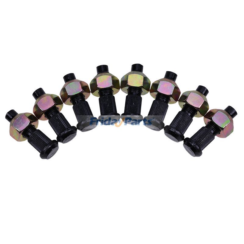 Juego de pernos y tuercas para ruedas 6709170 6564669 para todas las ruedas de cargadoras de ruedas y minicargadoras Bobcat