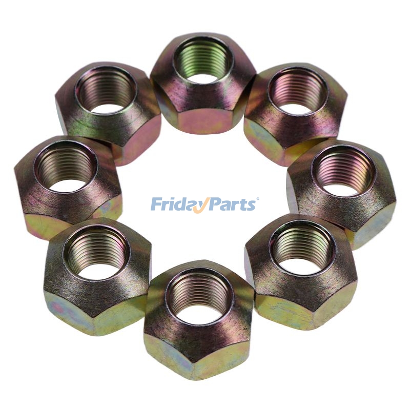 Ensemble de boulons et d'écrous de roue pour toutes les roues et roues de chargeuses compactes Bobcat de FridayParts