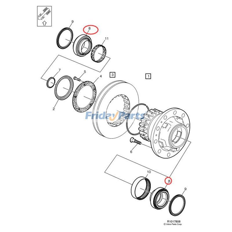 Wheel Hub Bearing Front Axle for Truck