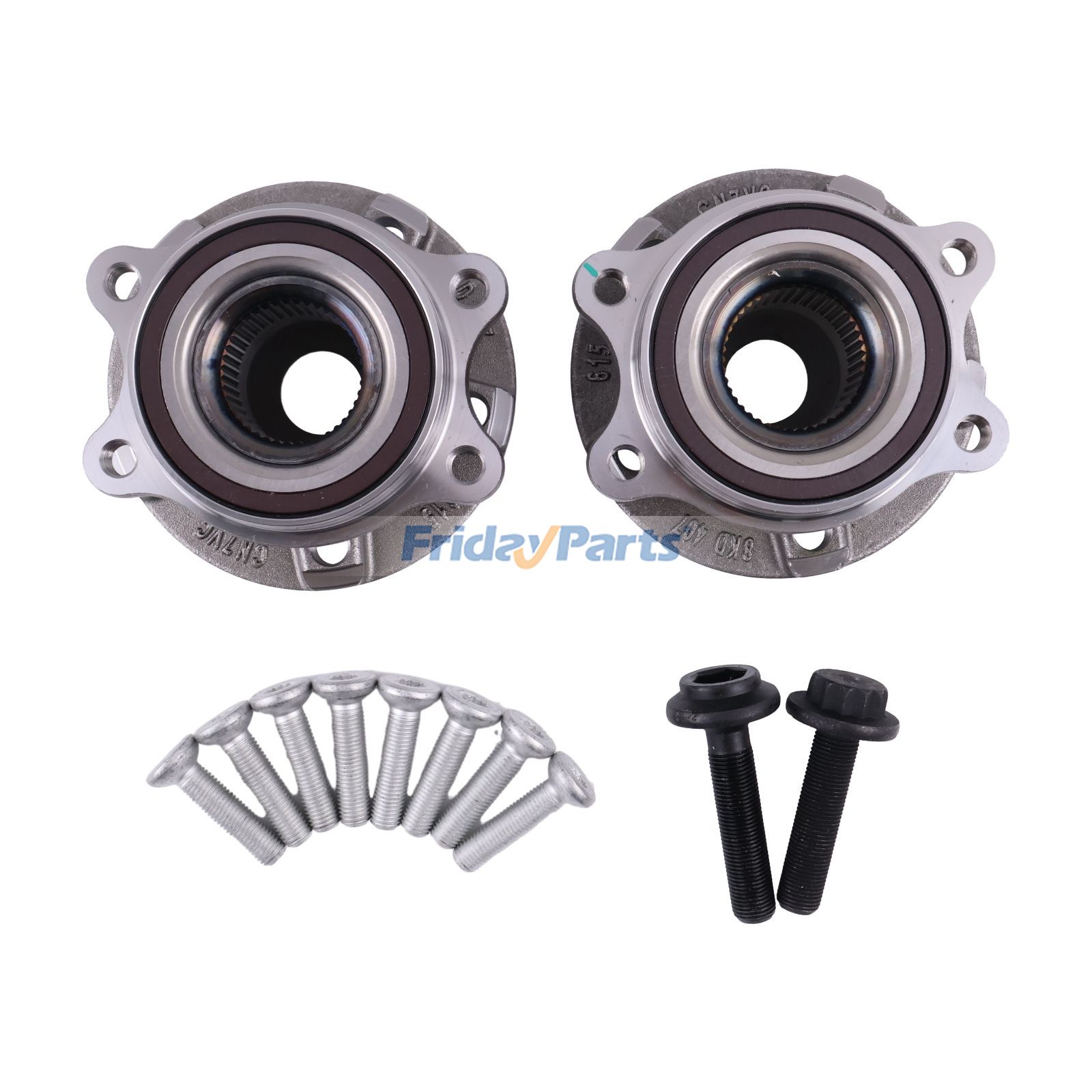 Kit de cojinetes de rueda 4H0498625 para vehículos Audi A4 A5 A6 RS5 RS7 de FridayParts