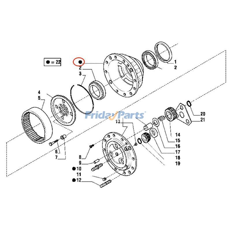FridayParts Radnabe
