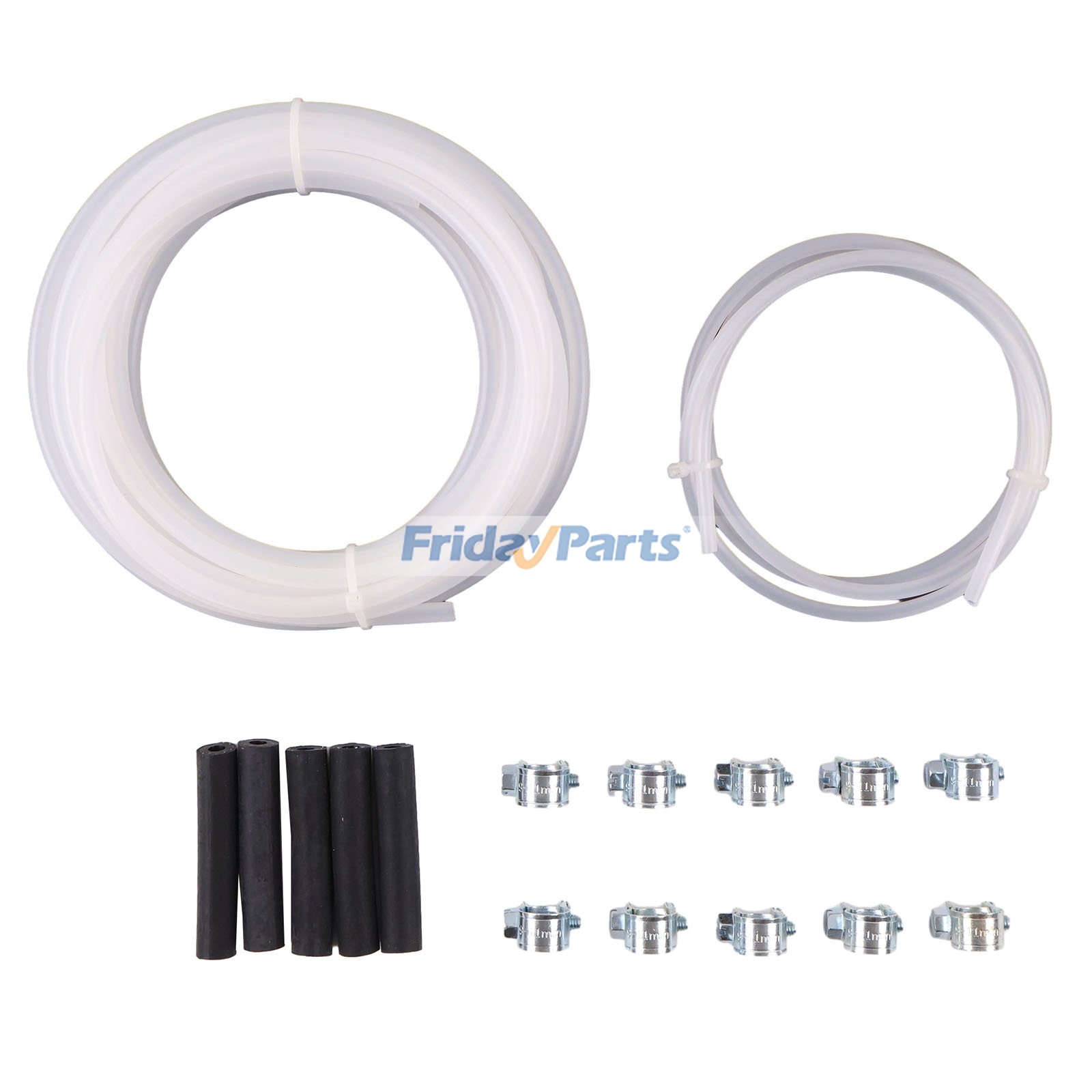 Kit de mangueira de tubo de linha de combustível de 4 mm branco 89031118 para aquecedor Webasto Eberspacher para Motor