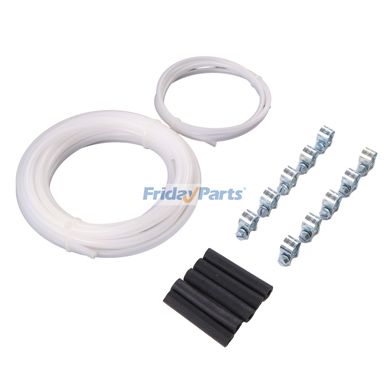 Compre Kit de mangueira de tubo de linha de combustível de 4 mm branco 89031118 para aquecedor Webasto Eberspacher na FridayParts