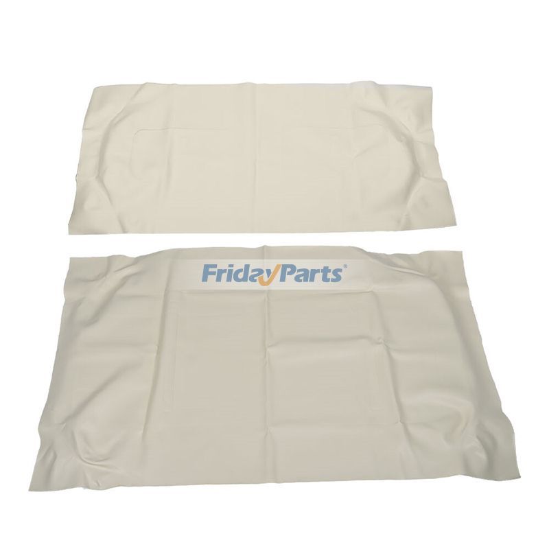 White Golf Cart Front Seat Cover Set for Golf Cart