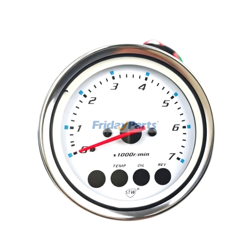 Tacômetro multifuncional branco 34200-93J51 para motores de popa Suzuki DF40 F60 DF140 DF200 de 40 a 200 HP