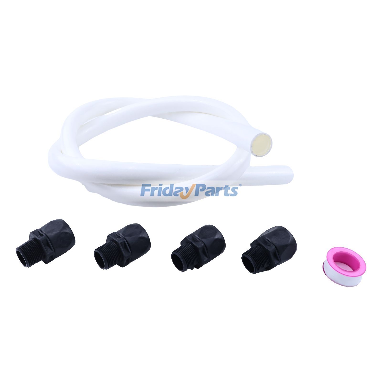 他ブランド用ホワイトクイックディスクホース交換キット