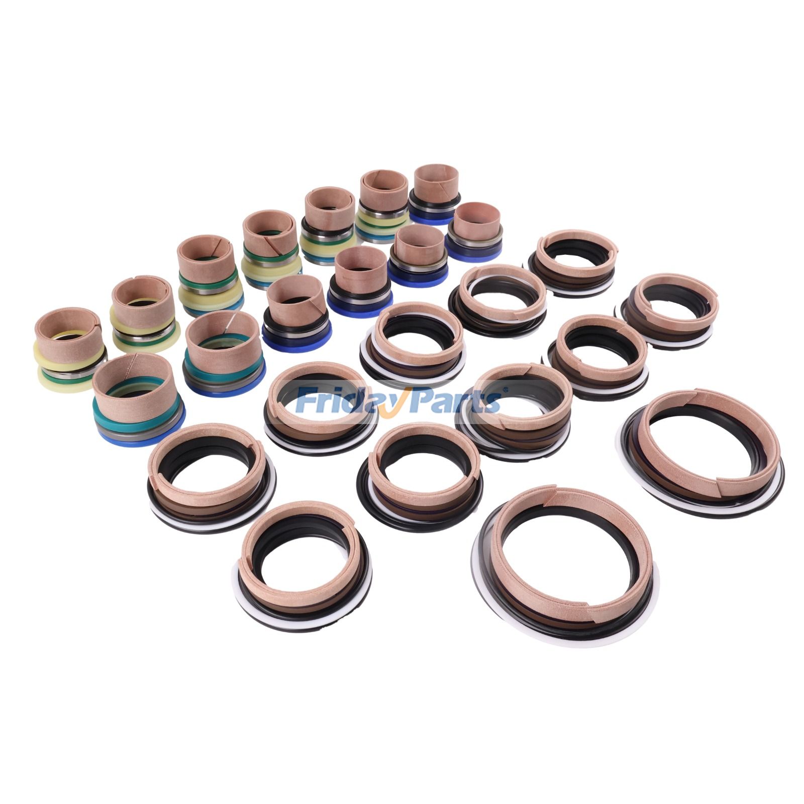 Whole Machine Hydraulic Cylinder Seal Kit for John Deere Engine 4045 6068 6076 6081 6090 6135 Loader 310 315SG 325J 329D 333D