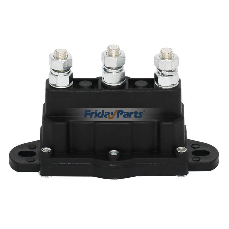 FridayParts Winch Motor Reversing Solenoid Switch Intermittent Duty for Trombetta Cole Hersee J & N 12V 6 Terminals