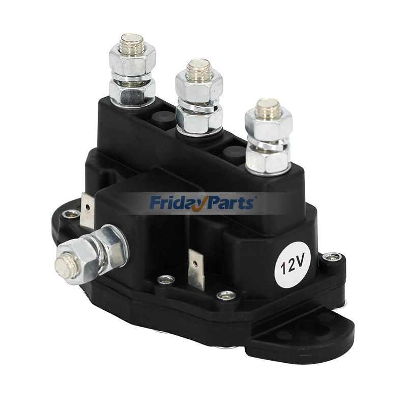 Winch Motor Reversing Solenoid Switch Intermittent Duty 214-1211A11 for Trombetta Cole Hersee J & N 12V 6 Terminals