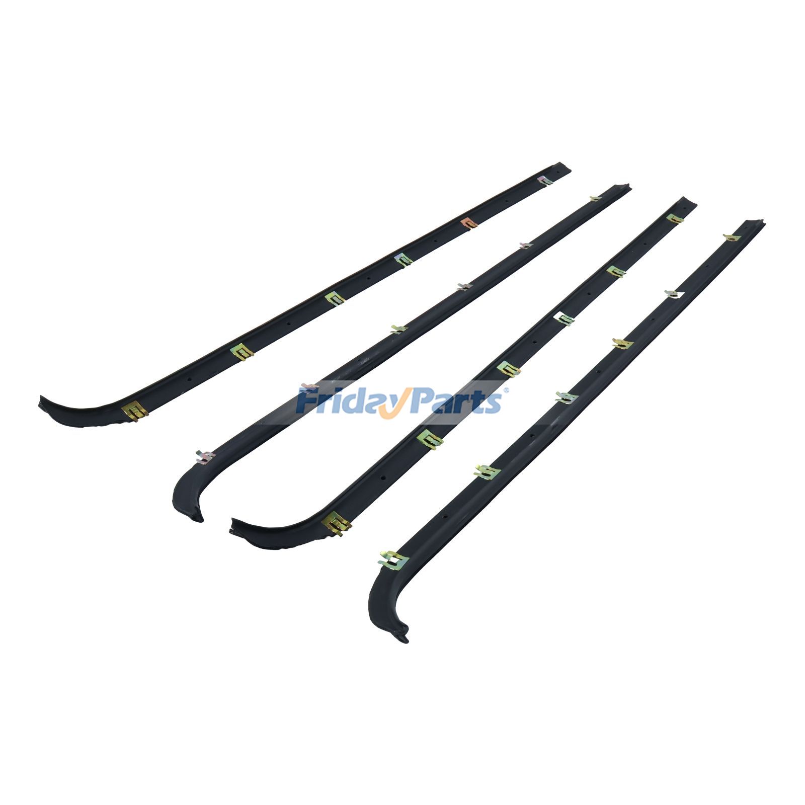 Window Sweep Felt Weatherstrip Seal Kit for Vehicle