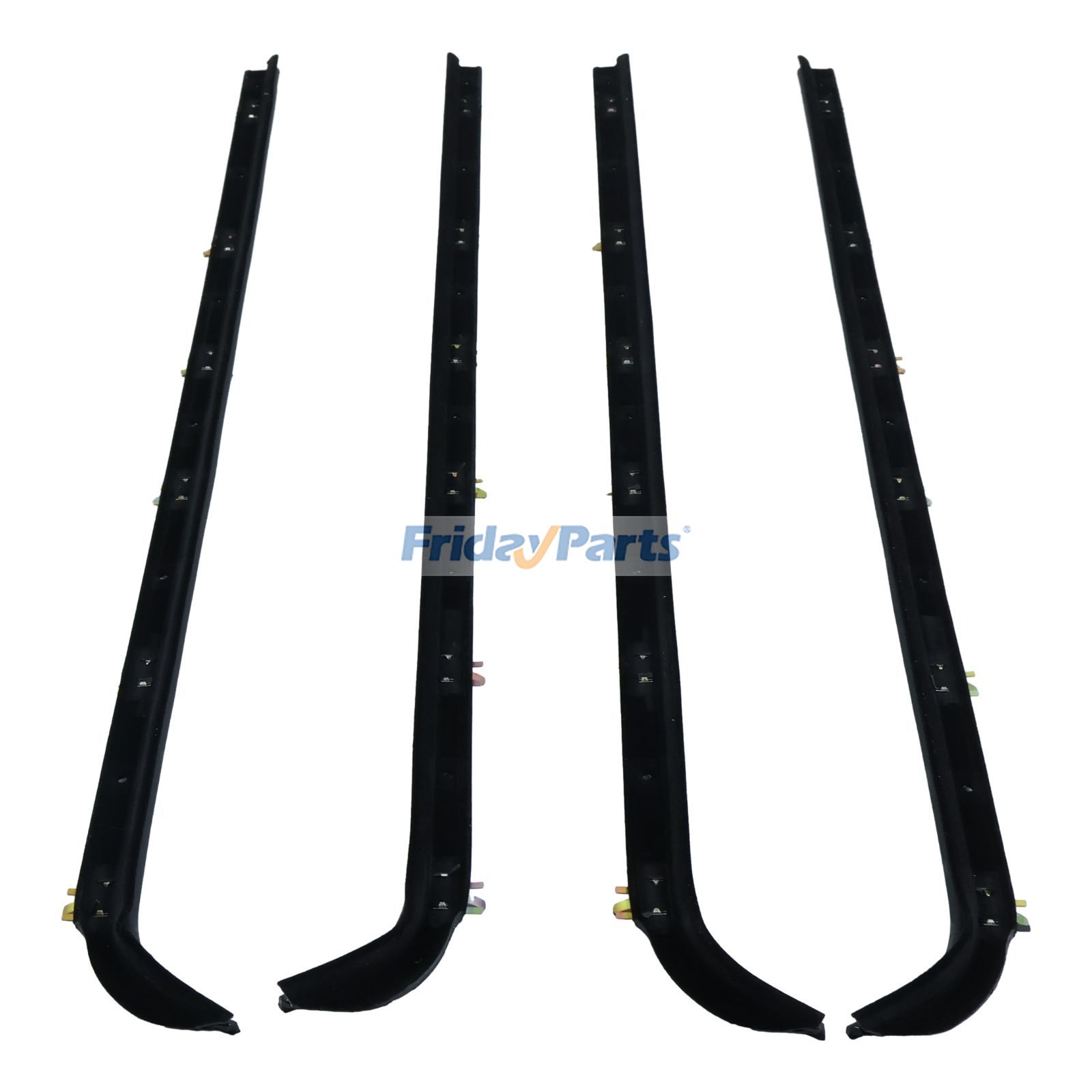  Window Sweep Felt Weatherstrip Seal Kit For Ford