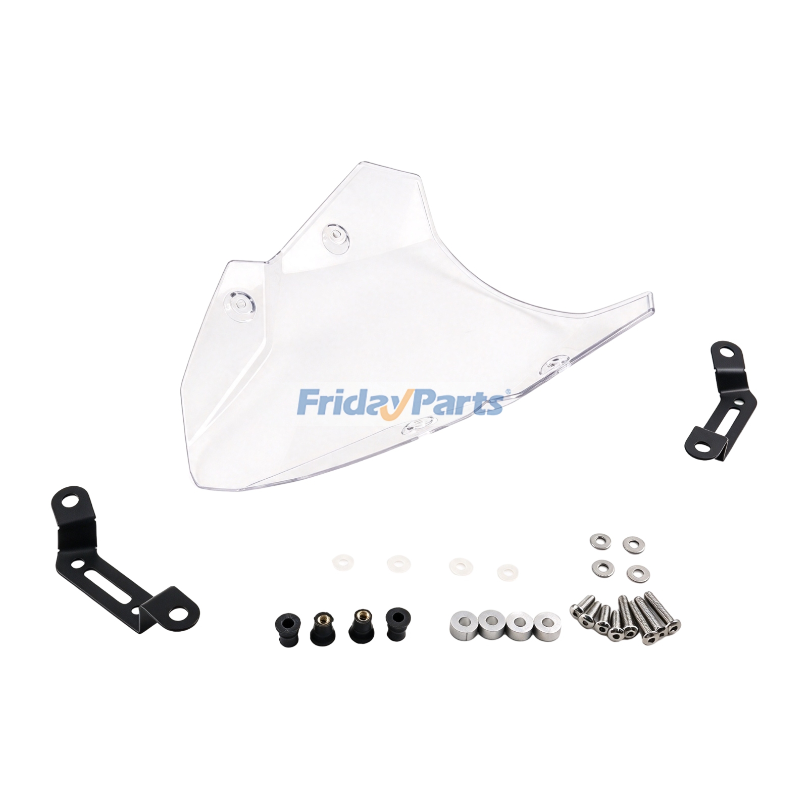 Parabrisas para motocicleta Kawasaki Z500 ABS SE 2024-2025 de FridayParts