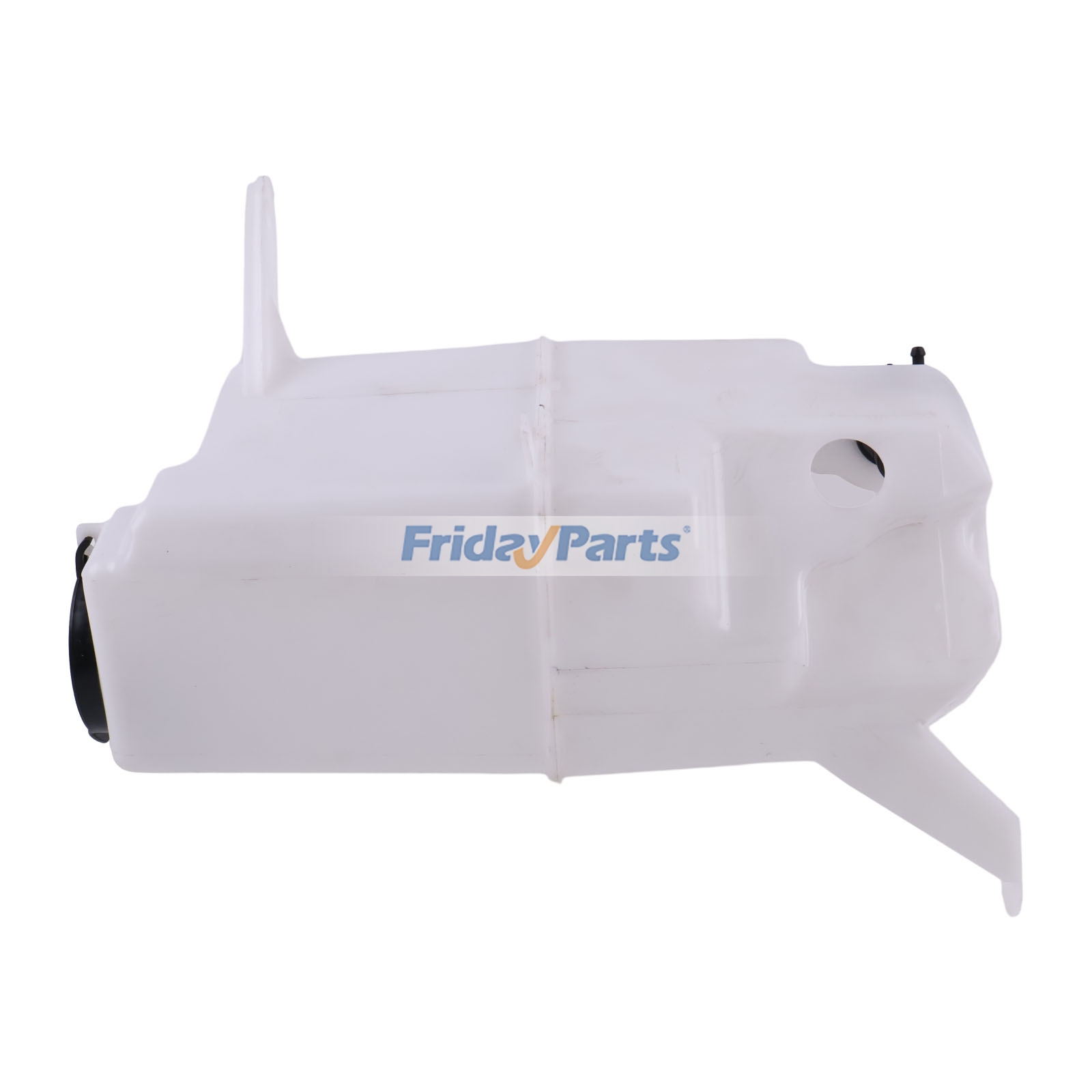 Vehicle Windshield Washer Reservoir With Pump And Sensor Hole