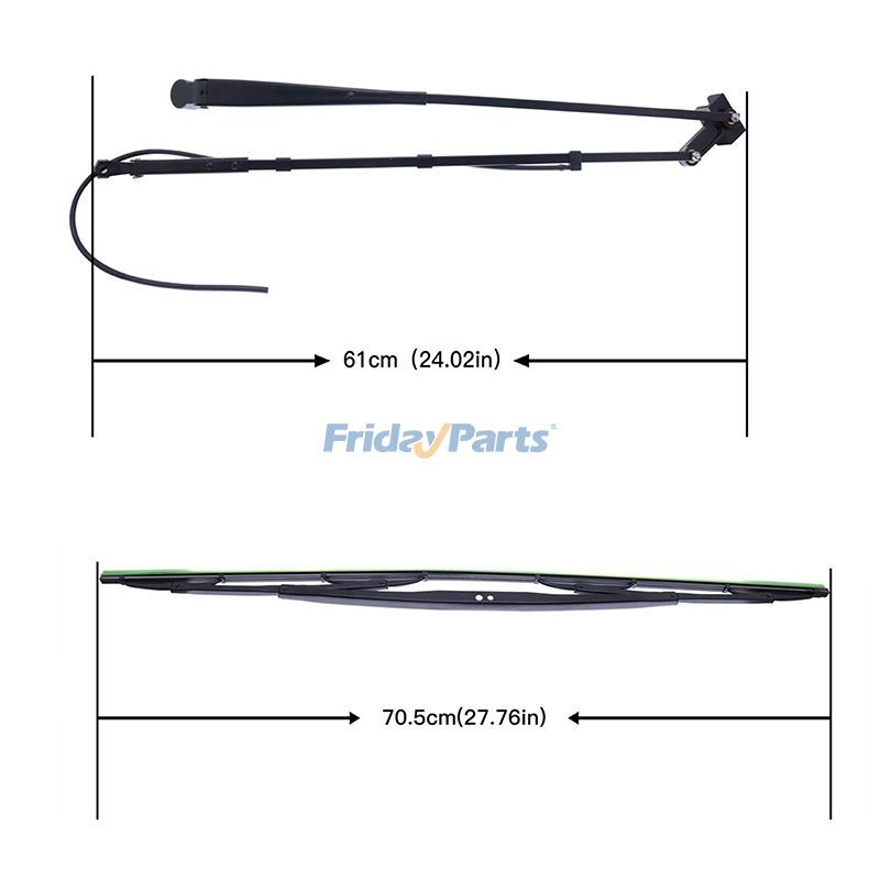 Windshield Wiper Arm & Wiper Blade for Loader