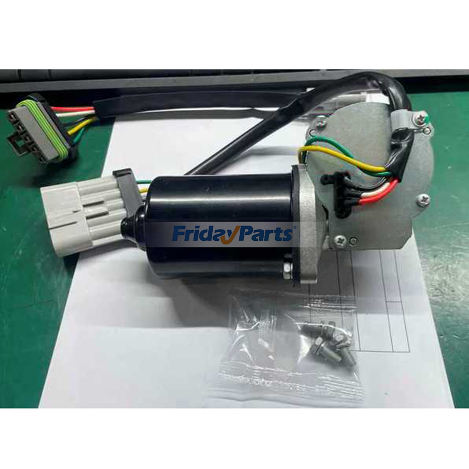 Windshield Wiper Motor 85150366 85122759 85139507 for Volvo VN VNL VNM VAH VHD Freightliner Cascadia Columbia Century Kenworth C500 T300 T400 T450 Truck