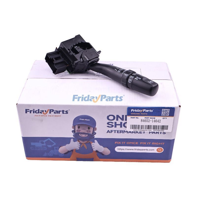 Interrupteur d'essuie-glace 84652-14642 pour Toyota 2004-2009 4Runner 2007-2013 FJ Cruiser