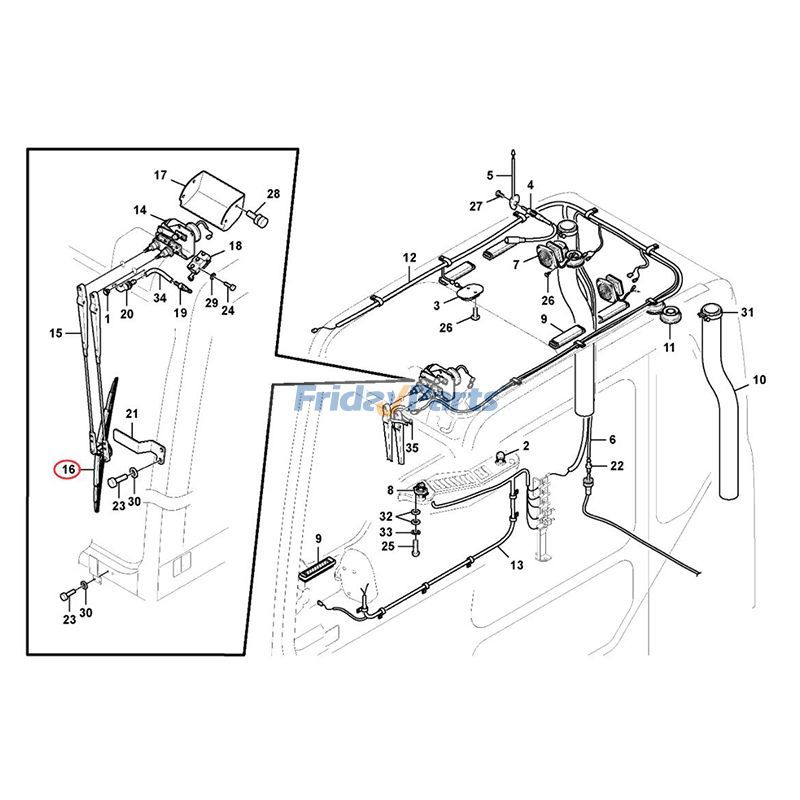  Wiper Blade For VOLVO