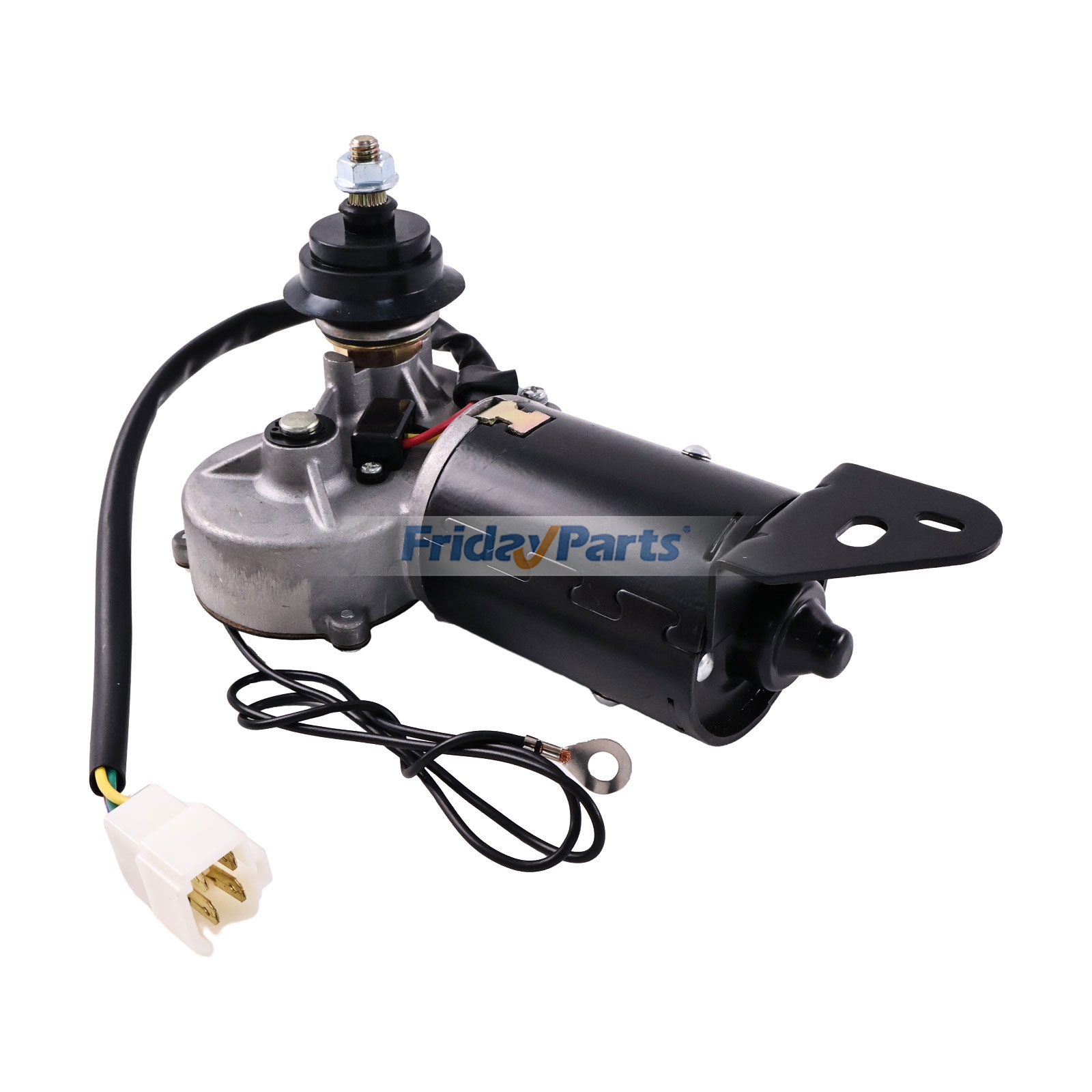 Motore tergicristallo 42C-56-11391 per livellatrice Komatsu GD555-3 GD655-3 GD675-3 GD755-3 e pala caricatrice WA1200-3 WA1200-6 WA200-5 WA270-5 WA320-5