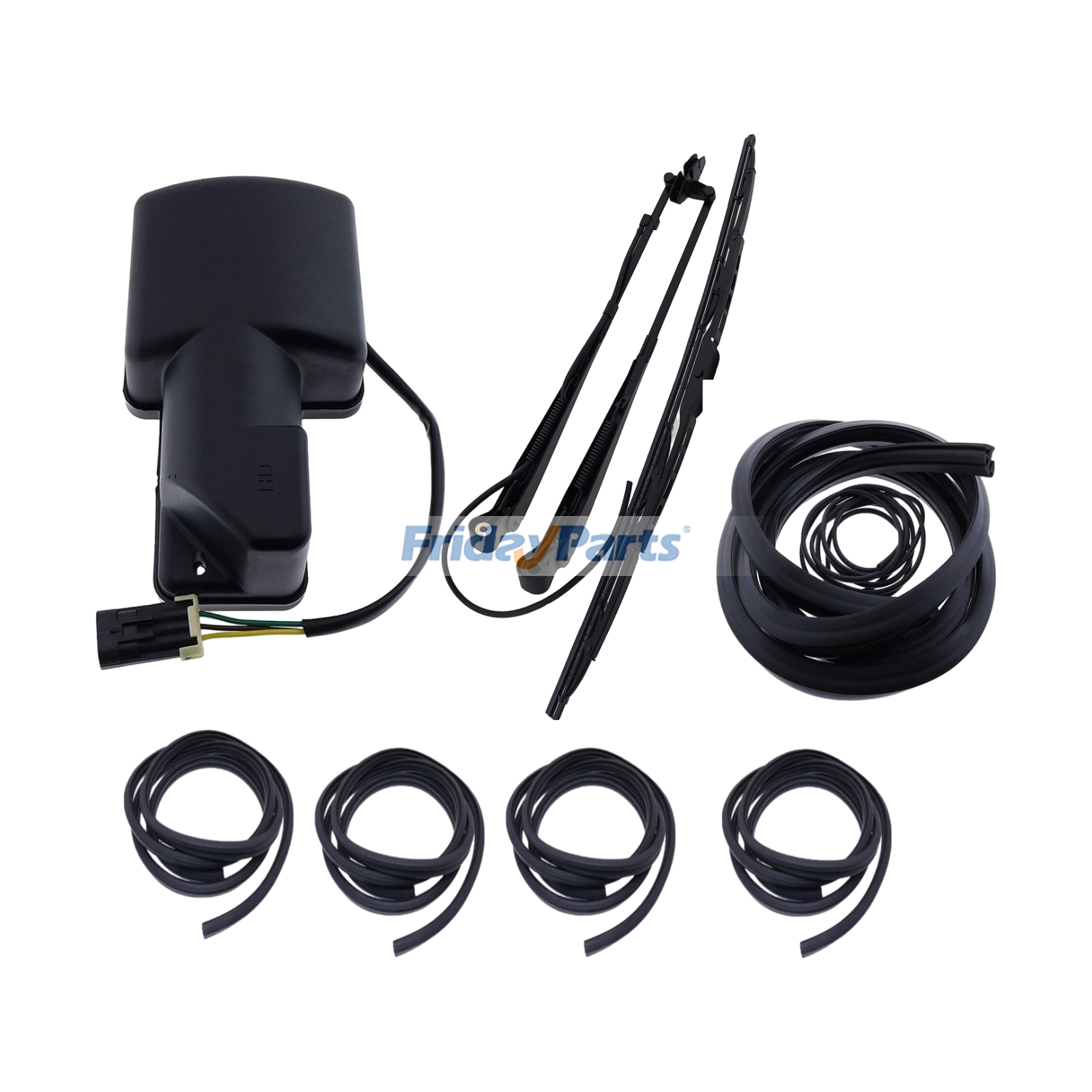 Wiper Motor And Arm Kit for Bobcat Loader 753 763 773 863 873 883 S130 S150 S160 S175 S185 S205 S220 S250 S300