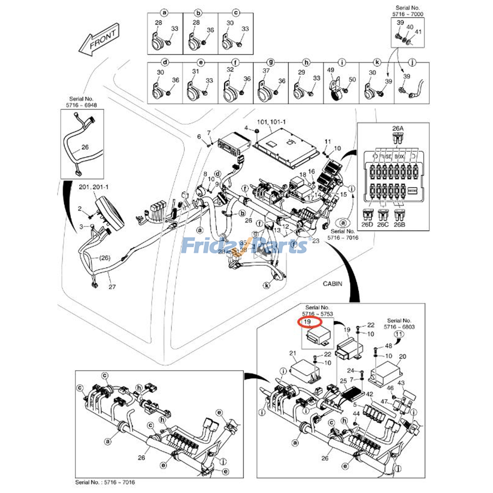 Contrôleur de moteur d'essuie-glacepour Pelle