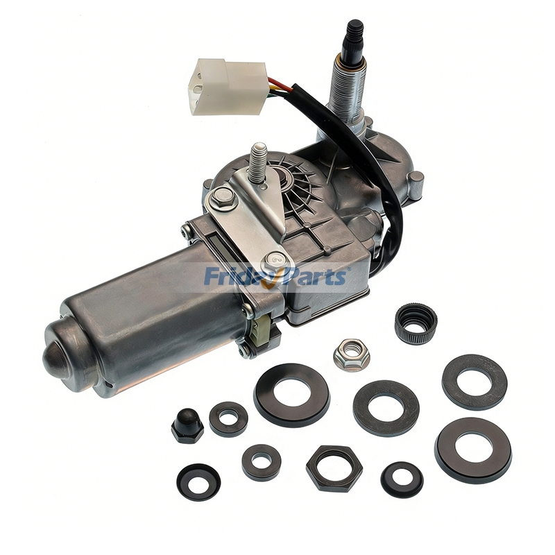 Wiper Motor VOE15010653 for Volvo Loader L60F L70F L70G L90F L110F L120G L150H L220H Premium Quality with 3-Year Warranty