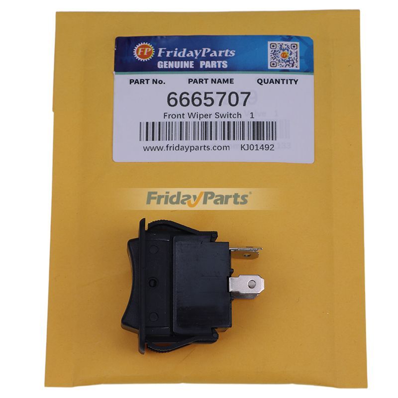 Front Wiper Switch 6665707 for Bobcat 641 642 643 645 653