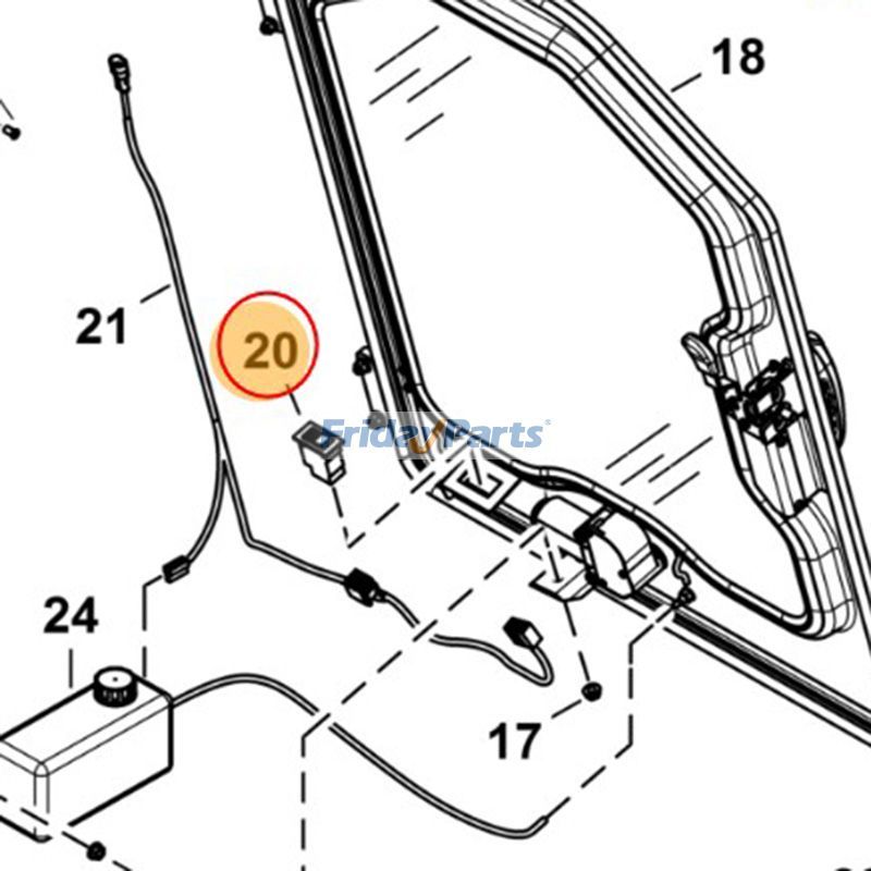 Wiper Switch Skid-Steer for Loader