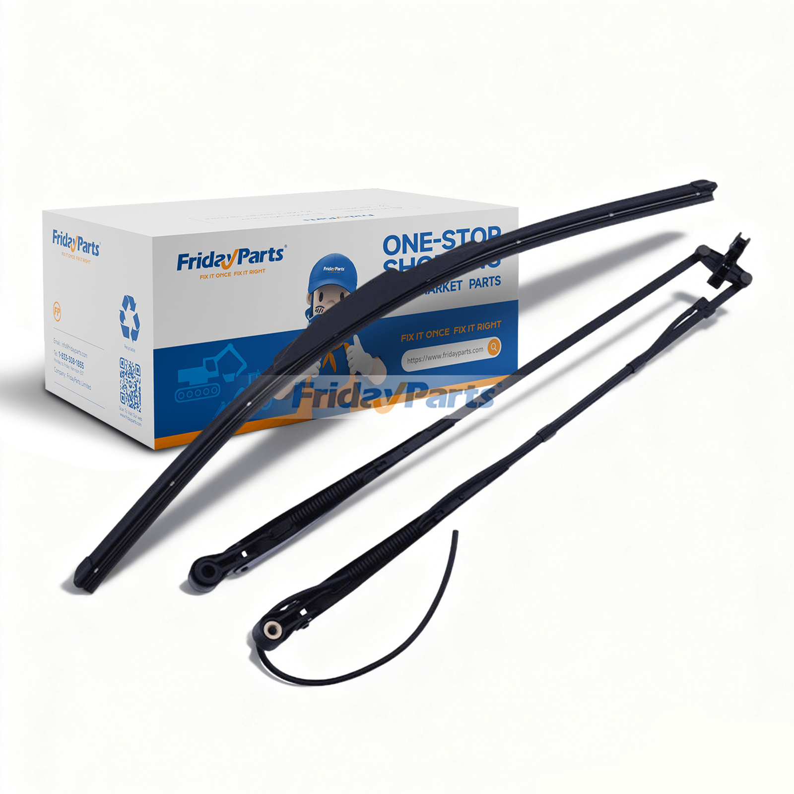 ワイパーアームブレードキット 47778552 47405956 New Holland コンパクトトラック＆スキッドステアローダー C238 C232 L220 L213用