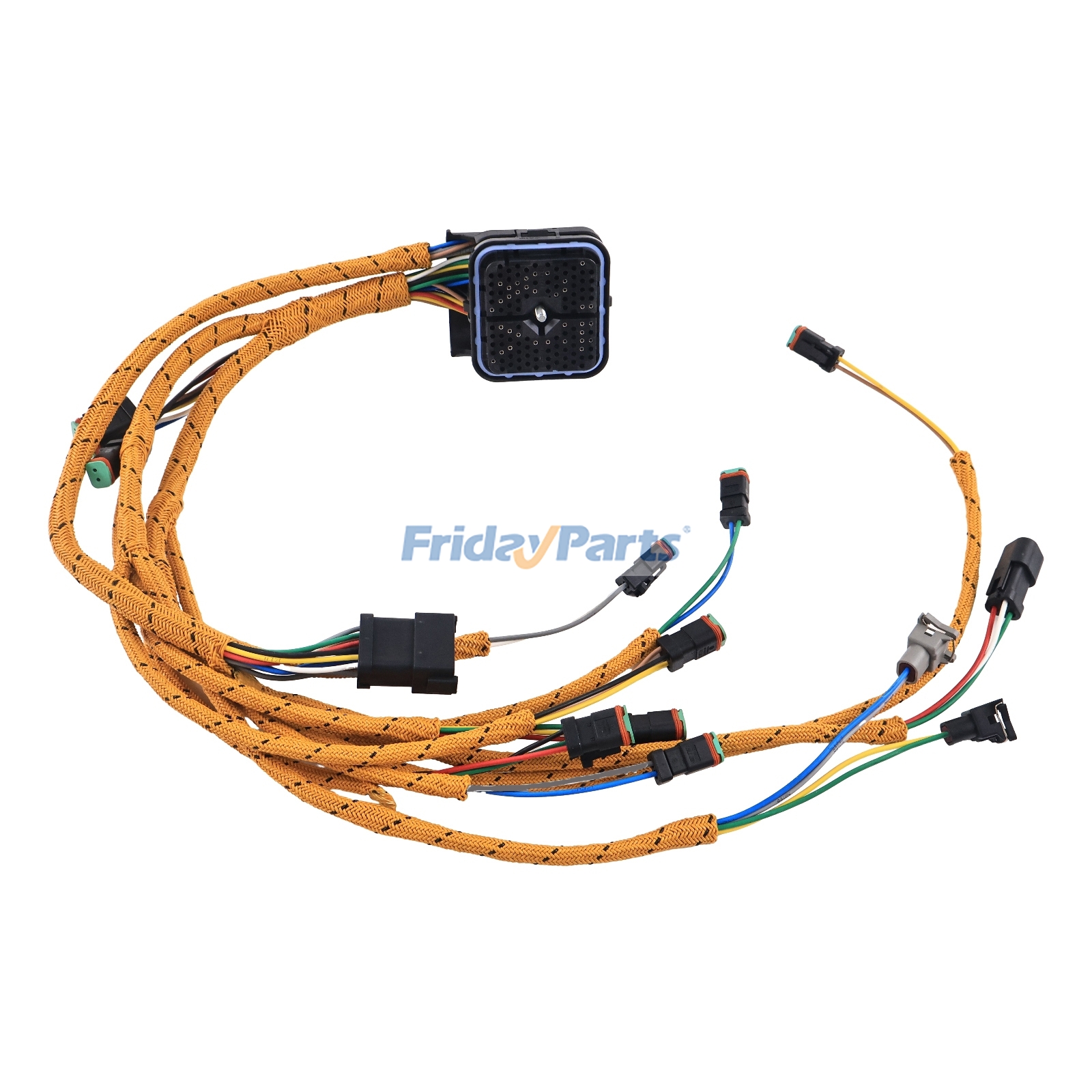 Chicote de fios 198-2713 para motor Caterpillar CAT C7 C9, escavadeira 324D, 325D, 328D, 329D, carregadeira M325D, modelos 966D, 966E, 966F, 950H e 962H. para Compactador,Motor,Escavadora ,Carregadora ,Motoniveladora