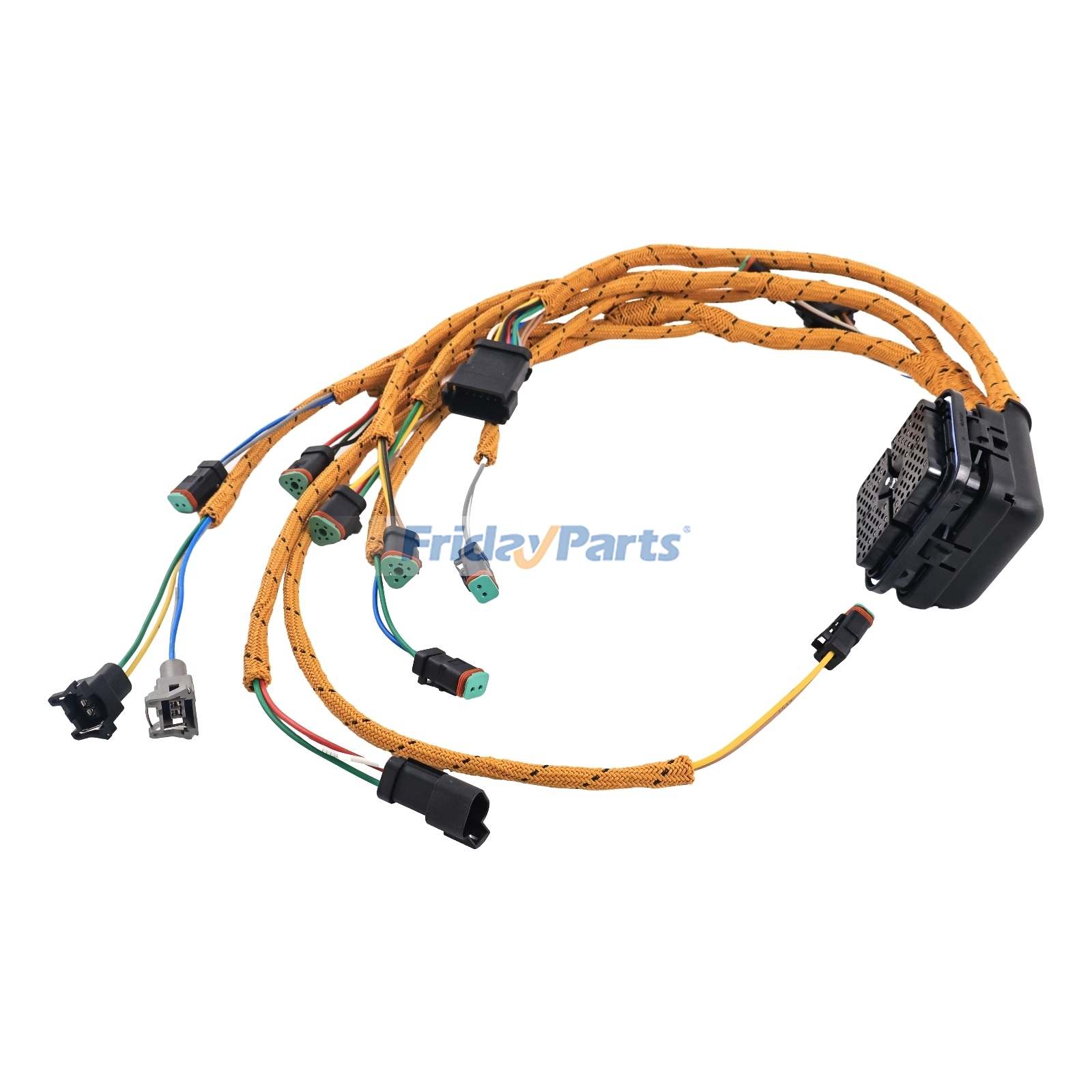 Compactador,Motor,Escavadora ,Carregadora ,Motoniveladora Para CAT - Chicote de fios 198-2713 para motor Caterpillar CAT C7 C9, escavadeira 324D, 325D, 328D, 329D, carregadeira M325D, modelos 966D, 966E, 966F, 950H e 962H.
