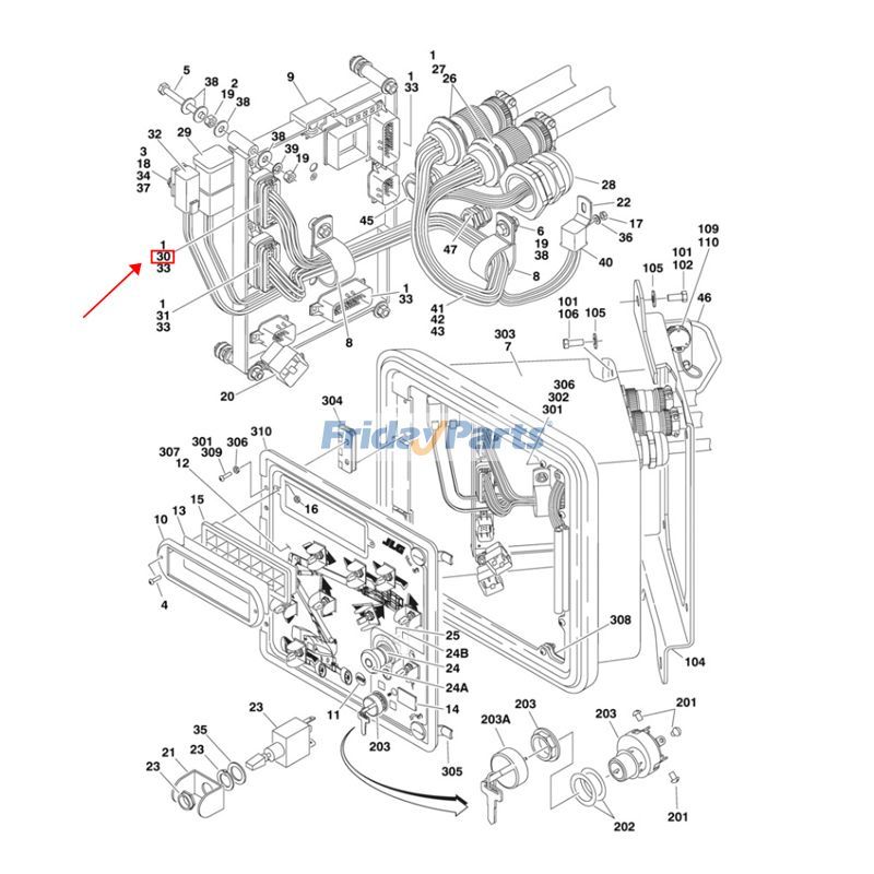 FridayParts Kabelbaum