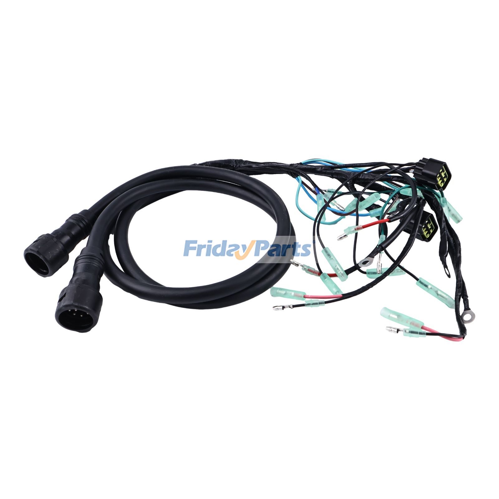 Arnés de cables 66T-82590-20 para motor fueraborda Yamaha de 2 tiempos y 40 HP de FridayParts