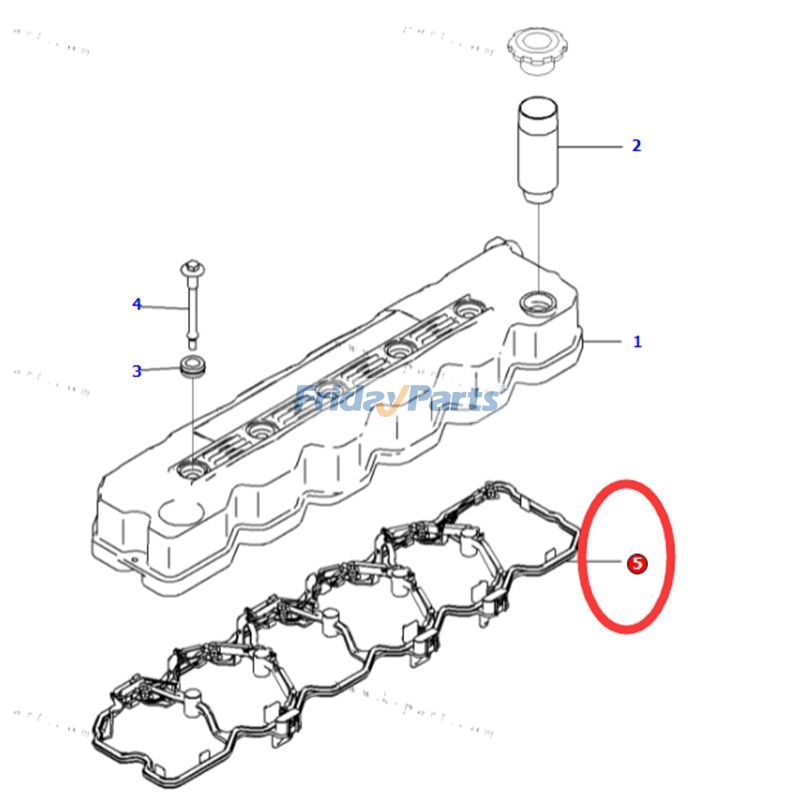  Wire Harness Gasket For KOMATSU