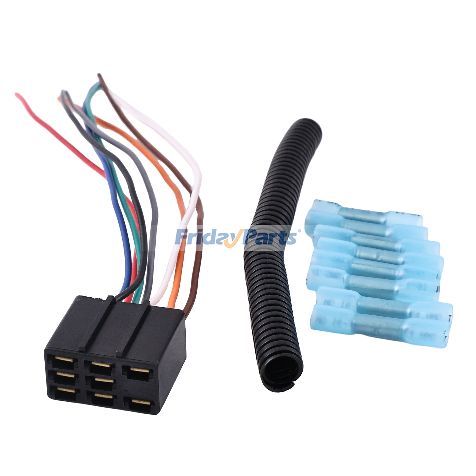 Kit de reparación de mazo de cables M117518 para motores John Deere 3029, 4045, 6068, cortacésped Z225, Z235, Z245, Z255, Z425, Z435, Z445, Z465, Z515E, tractores 3025E, 3038E, 3039R, 4044M, 4044R, 4052M, 4052R y 5065E. Para JOHN DEERE
