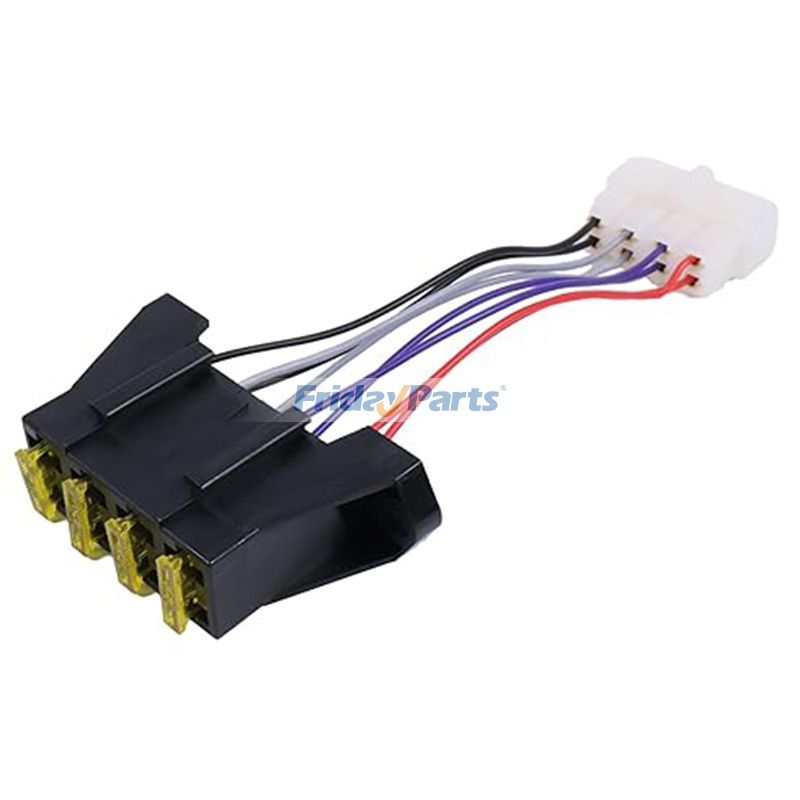 Fusible del mazo de cables 5401328SM 5401328 para cortadora de césped Ferris F50XT IS500Z IS1500ZX IS1500Z de FridayParts