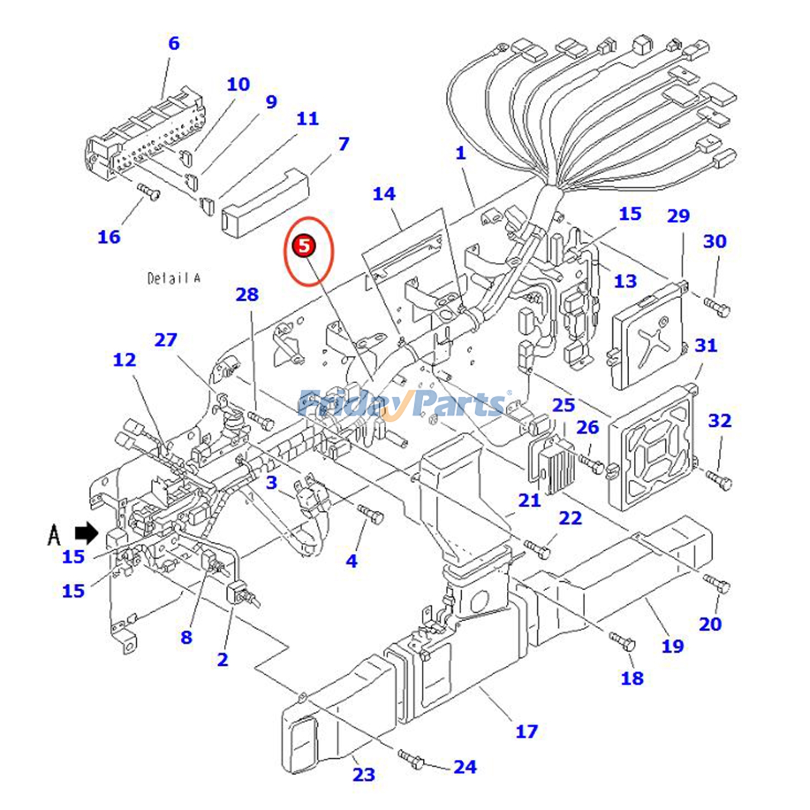FridayParts Kabelbaum
