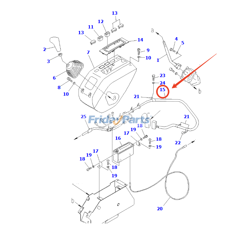 FridayParts Kabelbaum