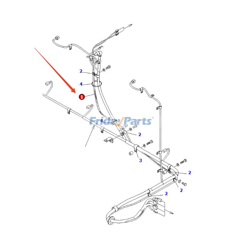 Wiring Harness for Excavator