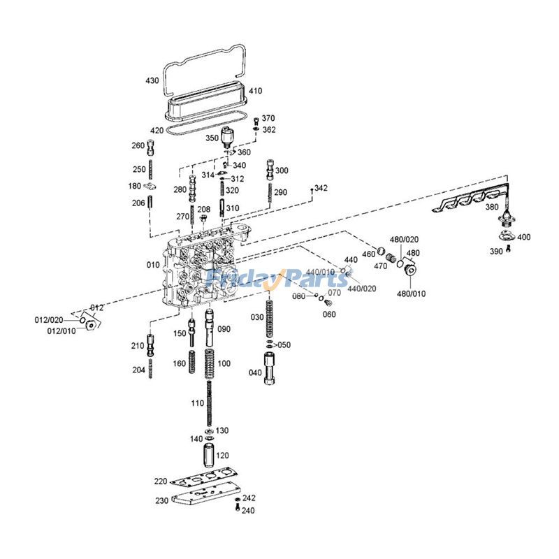 Kabelbaum 4644206035 für ZF-Getriebe 6WG200 4WG200für Für ZF