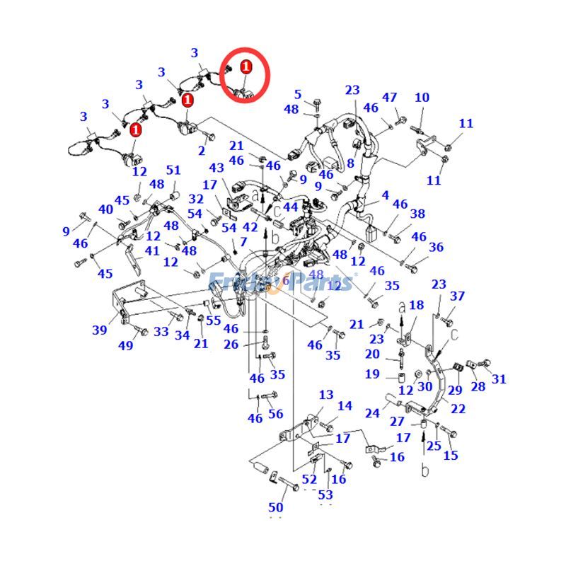 FridayParts Wiring Harness 6